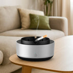 Smokeless Ashtray with Built-in Smoke Absorber Portable Odor Eliminator