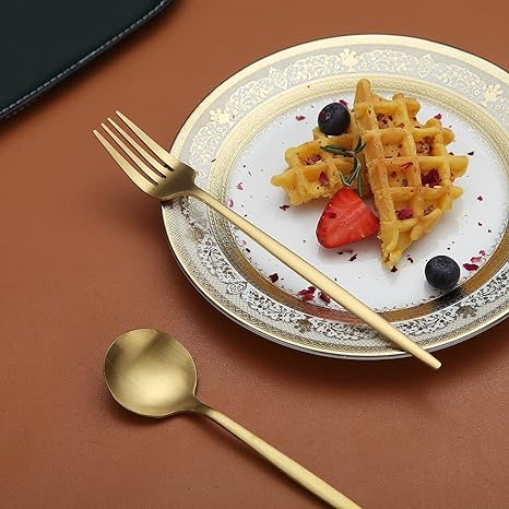 Non-Slip PU Leather Table Placemat for Dining Table Waterproof Heat-Resistant