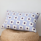 Floral Embroidered Cushion Cover for Sofa and Couch