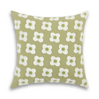 Floral Embroidered Cushion Cover for Sofa and Couch