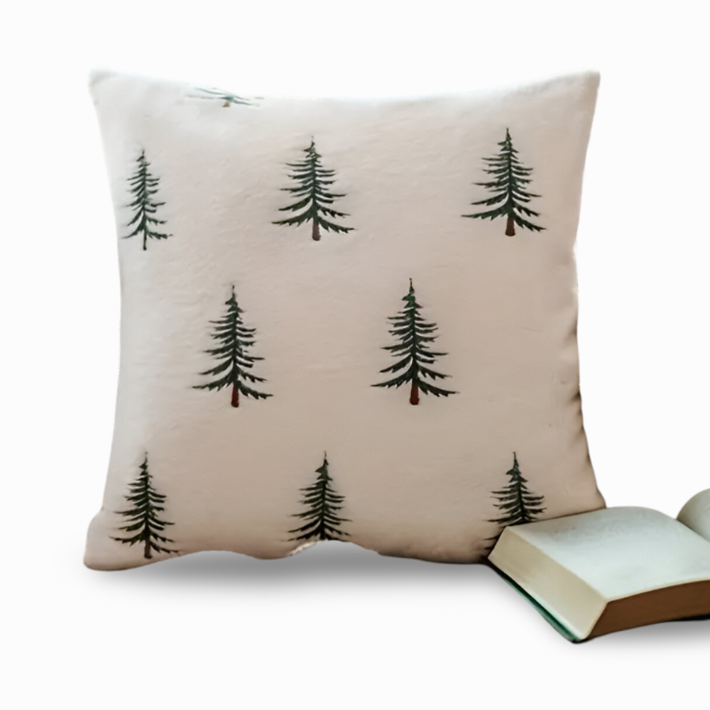 Christmas Pine Tree Decorative Cushion Sofa and Couch Cover