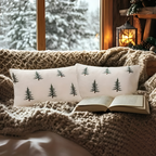 Christmas Pine Tree Decorative Cushion Sofa and Couch Cover