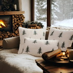 Christmas Pine Tree Decorative Cushion Sofa and Couch Cover