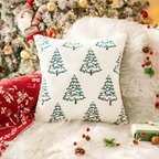 Christmas Pine Tree Decorative Cushion Sofa and Couch Cover