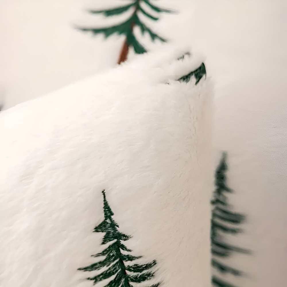 Christmas Pine Tree Decorative Cushion Sofa and Couch Cover
