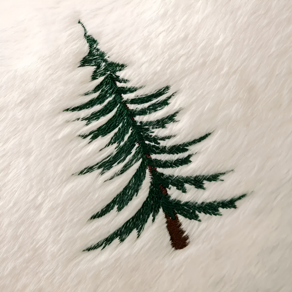 Christmas Pine Tree Decorative Cushion Sofa and Couch Cover