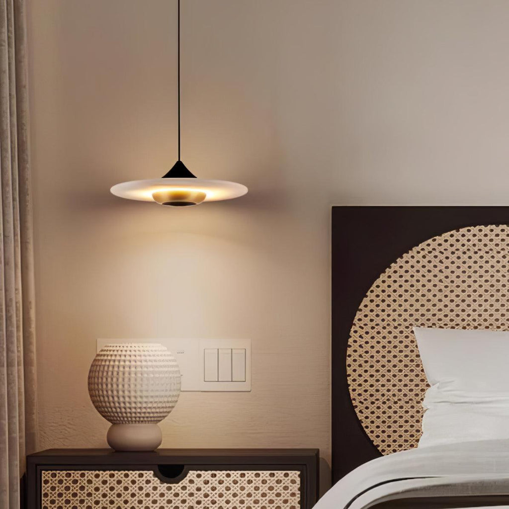 Modern Pendant Ceiling Light with LED and Minimalist Design