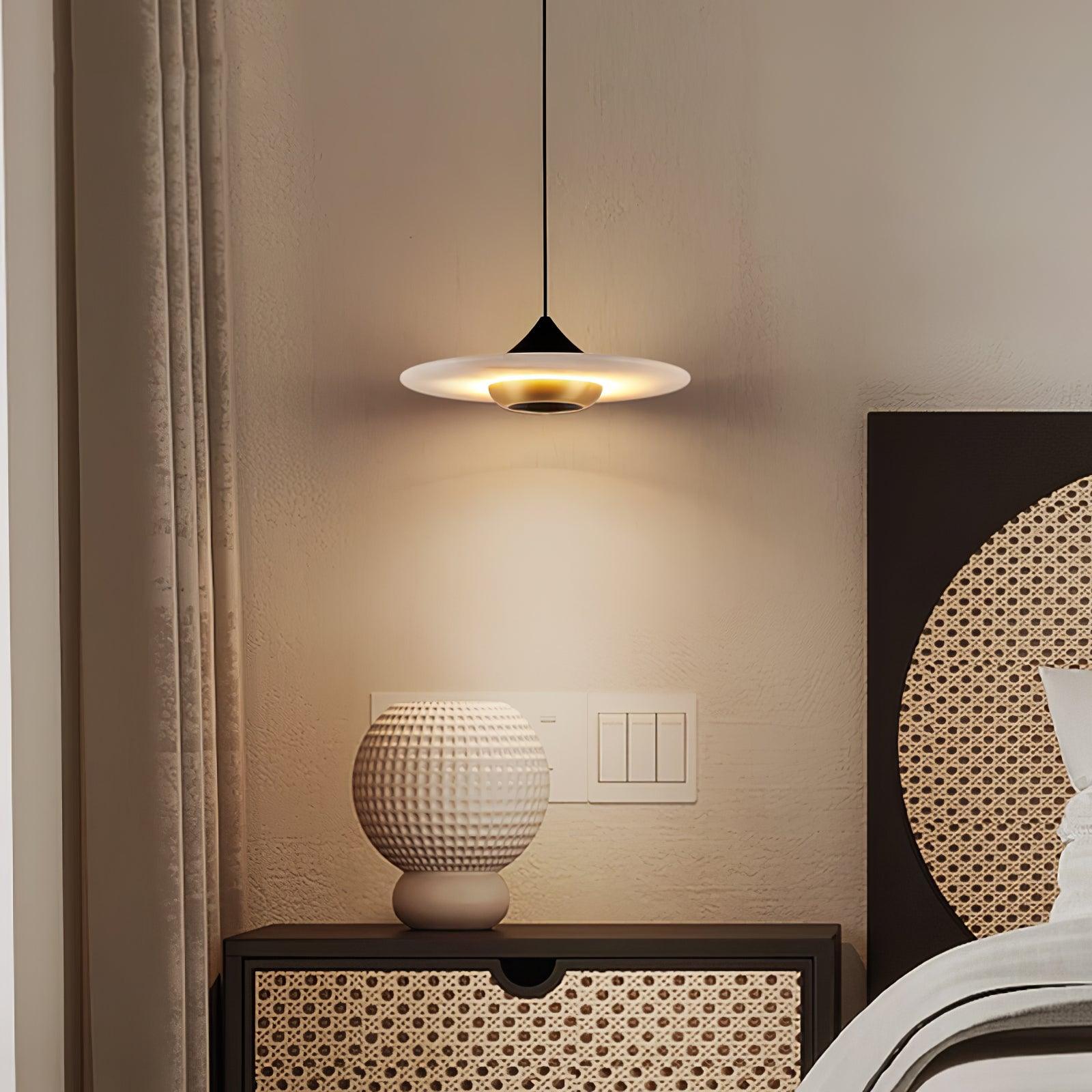 Modern Pendant Ceiling Light with LED and Minimalist Design