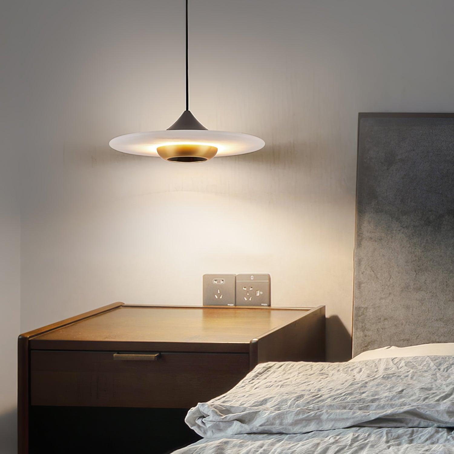 Modern Pendant Ceiling Light with LED and Minimalist Design
