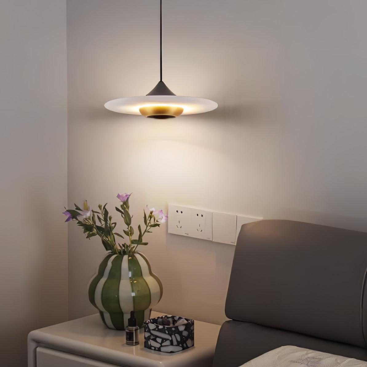 Modern Pendant Ceiling Light with LED and Minimalist Design