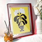 Neon Acrylic Photo Frame with Fluorescent Edge and Desk Display