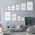 Inspirational Quotes Canvas Wall Art Set with Modern Typography Design