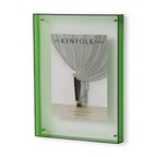 Clear Acrylic Picture Frame with Floating Design