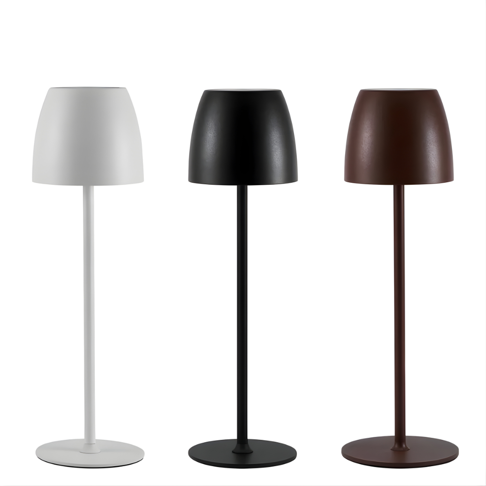 Cordless Rechargeable Table Lamp with Waterproof Design