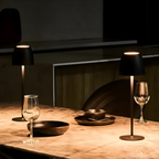 Cordless Rechargeable Table Lamp with Waterproof Design
