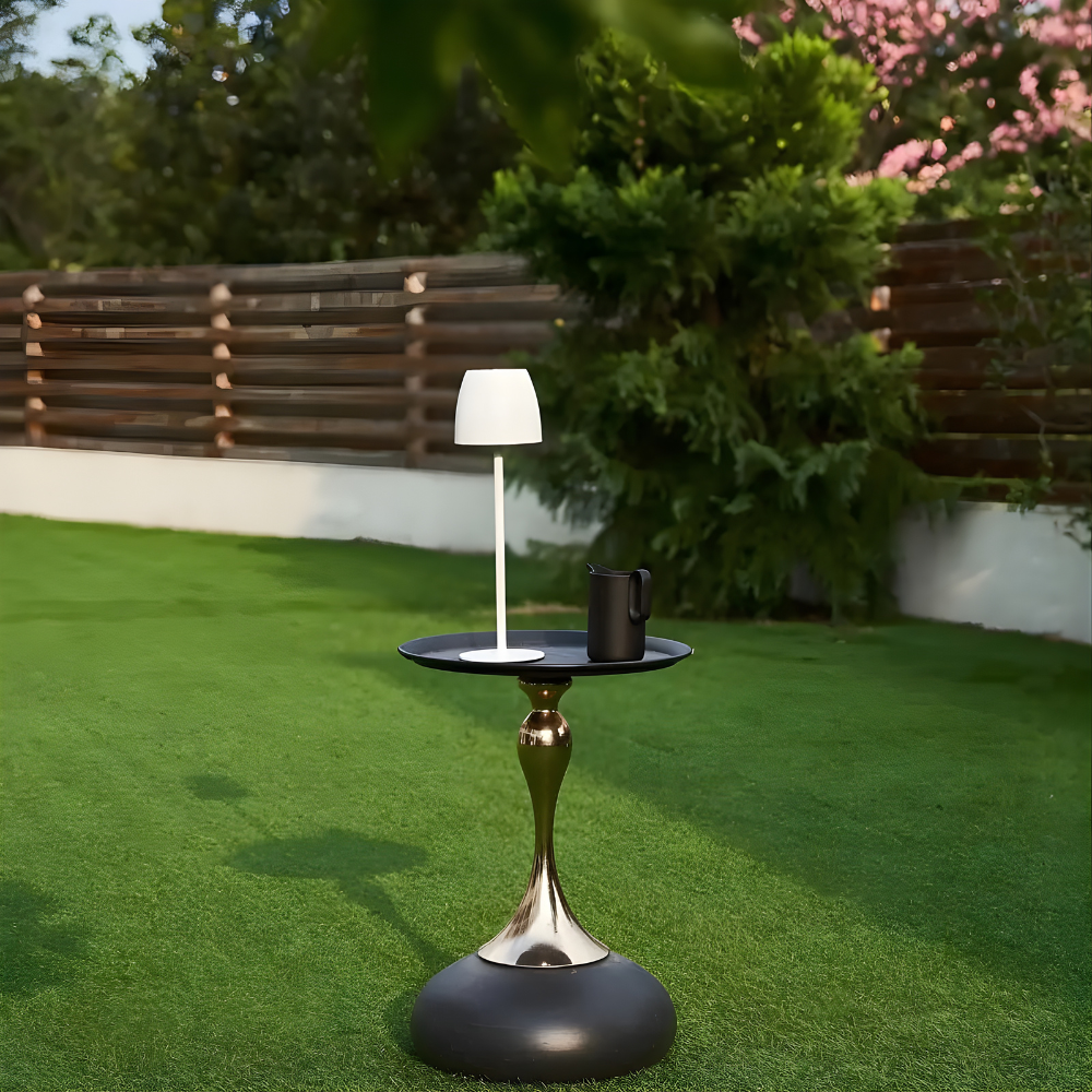 Cordless Rechargeable Table Lamp with Waterproof Design