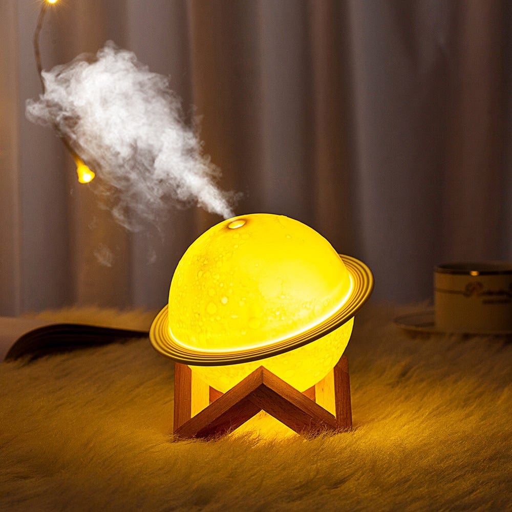 Moon Lamp Humidifier & Aroma Diffuser LED Night Light with Mist
