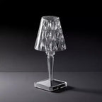 Crystal Effect LED Table Lamp with Touch Control