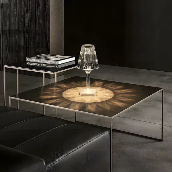 Crystal Effect LED Table Lamp with Touch Control