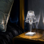 Crystal Effect LED Table Lamp with Touch Control