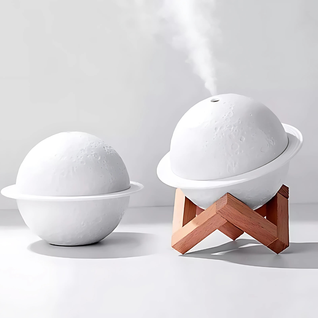 Moon Lamp Humidifier & Aroma Diffuser LED Night Light with Mist
