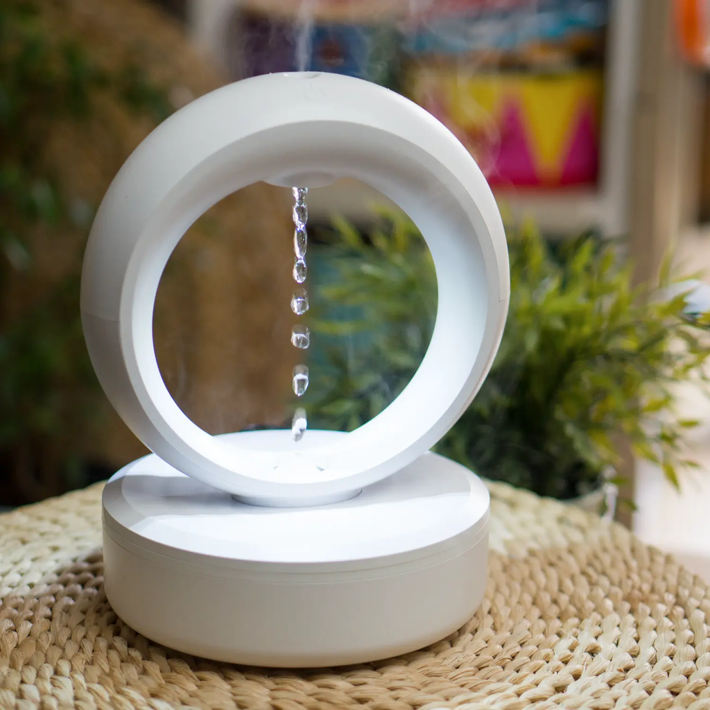 Anti-Gravity Water Drop Humidifier & Aroma Diffuser Lamp